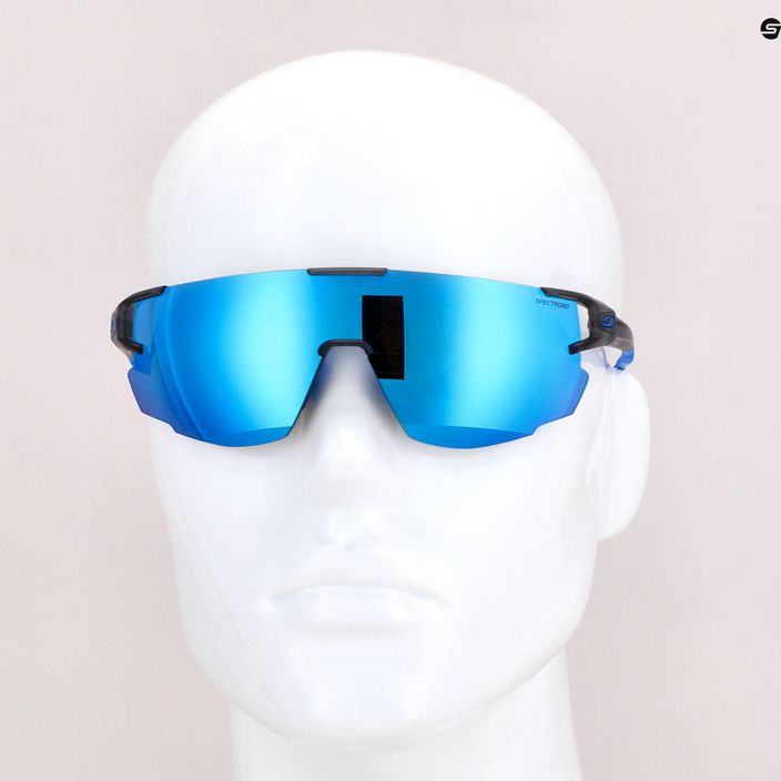 Julbo Aerospeed Spectron 3Cf translucent gray/blue cycling glasses J5021121 6