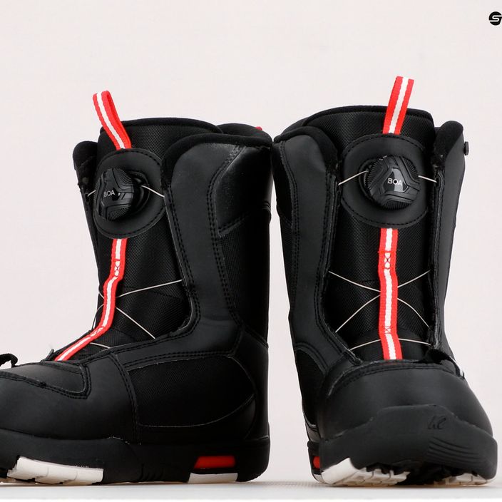 Children's snowboard boots K2 Mini Turbo black 11F2033 15