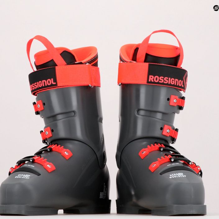 Ski boots Rossignol Hero World Cup 120 meteor grey 9
