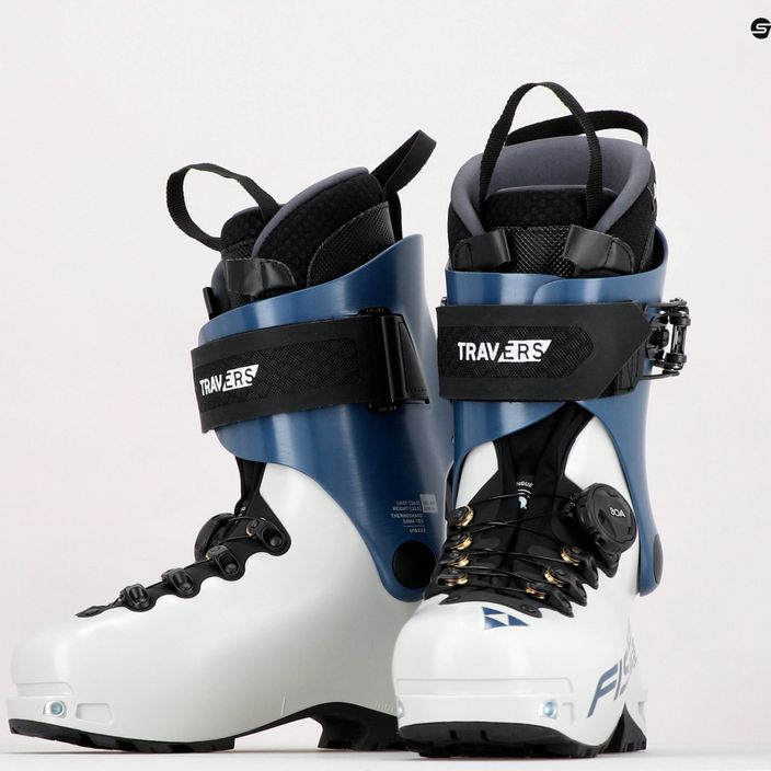 Women's ski boot Fischer Travers TS white-blue U18222 14