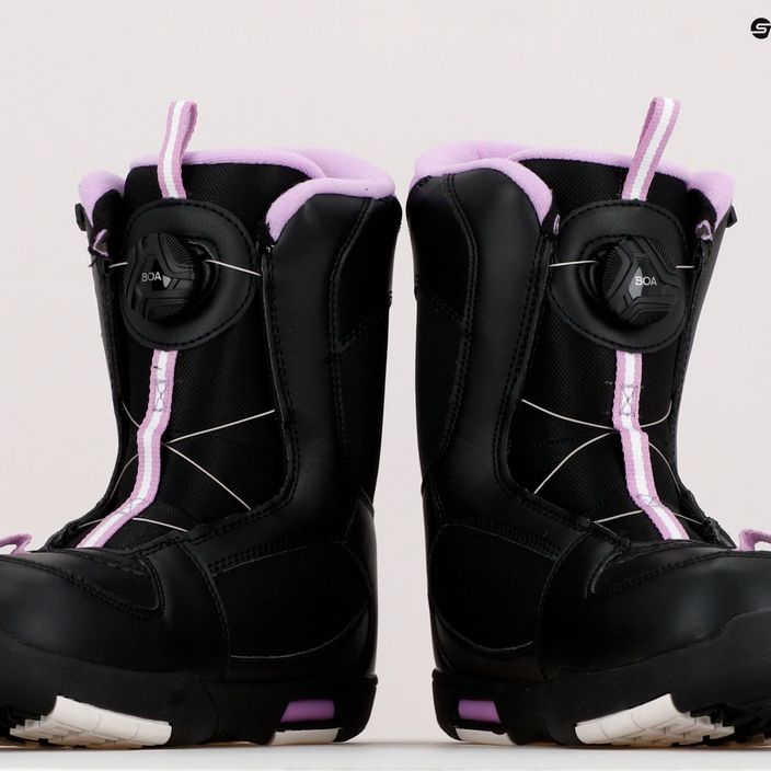 Children's snowboard boots K2 Lil Kat black 11F2034 15