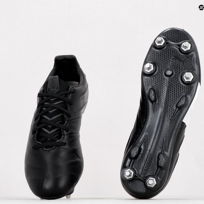 PUMA King Platinum 21 MXSG men's football boots black and white 106545 01 10