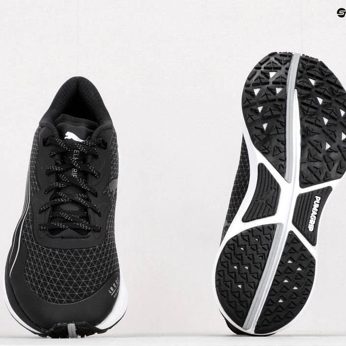 Women's running shoes PUMA Electrify Nitro 2 WTR black and silver 376897 01 13