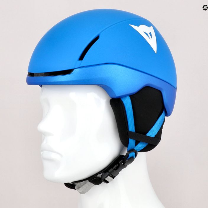 Children's ski helmets Dainese Scarabeo Elemento metallic blue 14