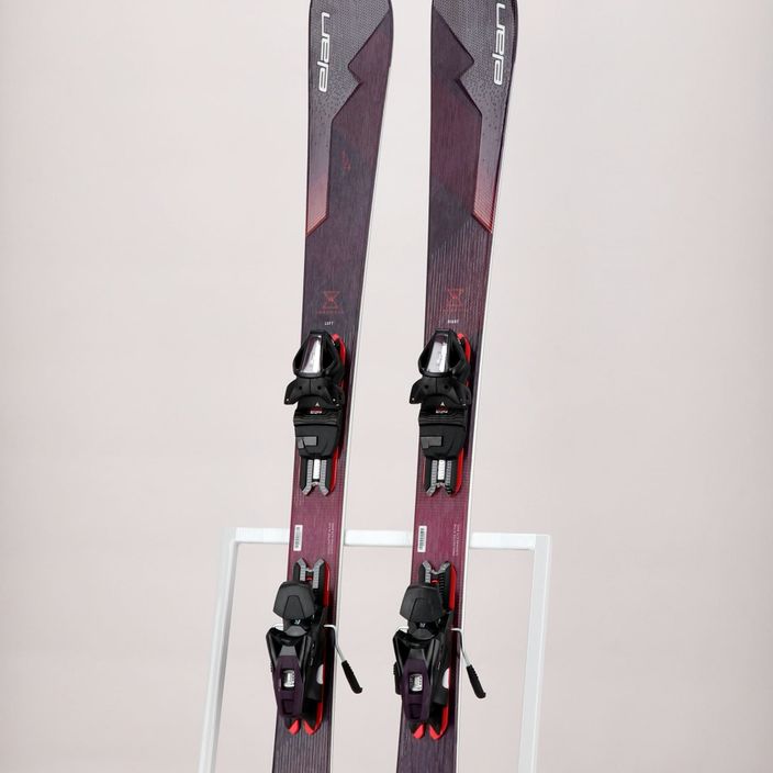 Women's downhill ski Elan Insomnia 14 TI PS + ELW 9 purple ACDHPS21 12