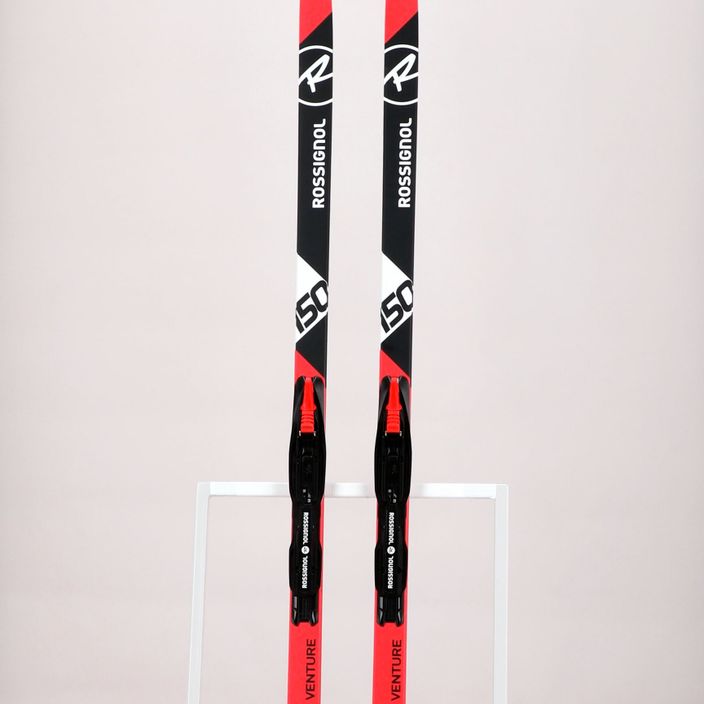 Children's cross-country skis Rossignol XT-Vent WXLS(LS) + Tour SI red/black 11