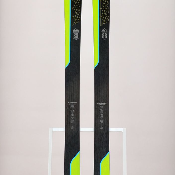 K2 Wayback 88 green 10E0202 skit ski 10