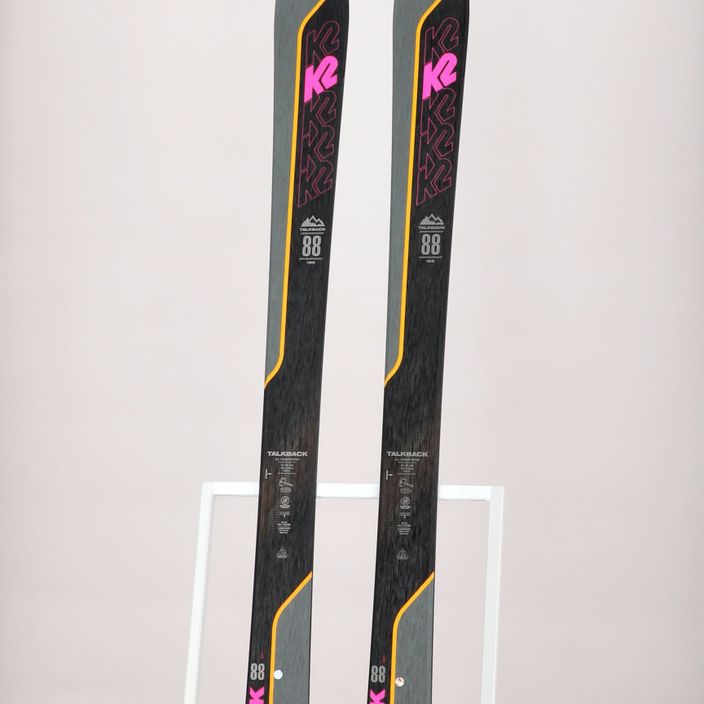 Women's skate ski K2 Talkback 88 grey 10E0601 10