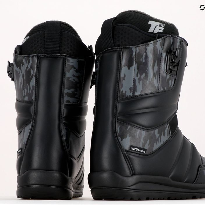 Men's Northwave Freedom SLS snowboard boots black 70220901-05 10