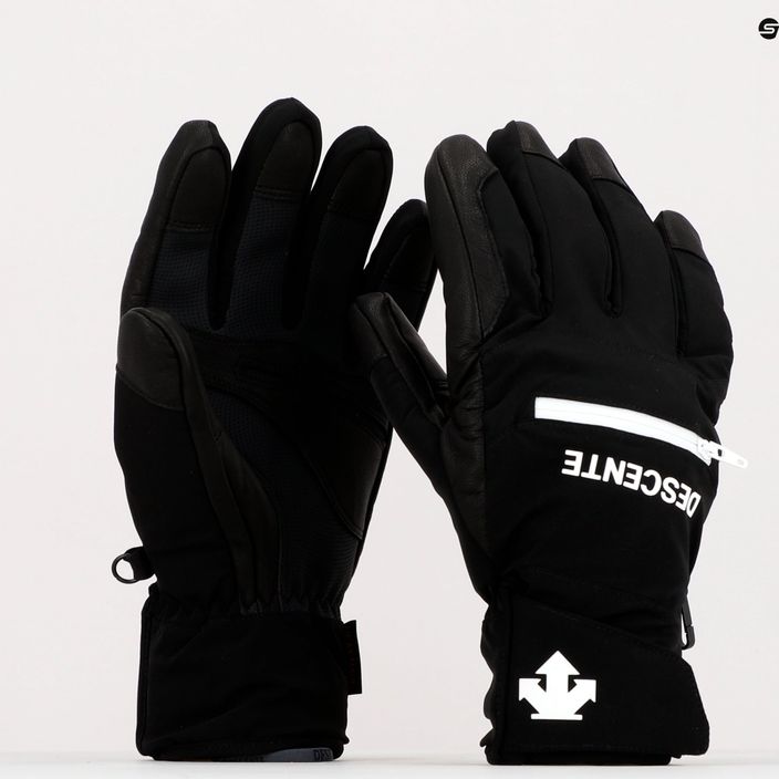 Men's ski gloves Descente Gordon 93 black DWBUGD11 11