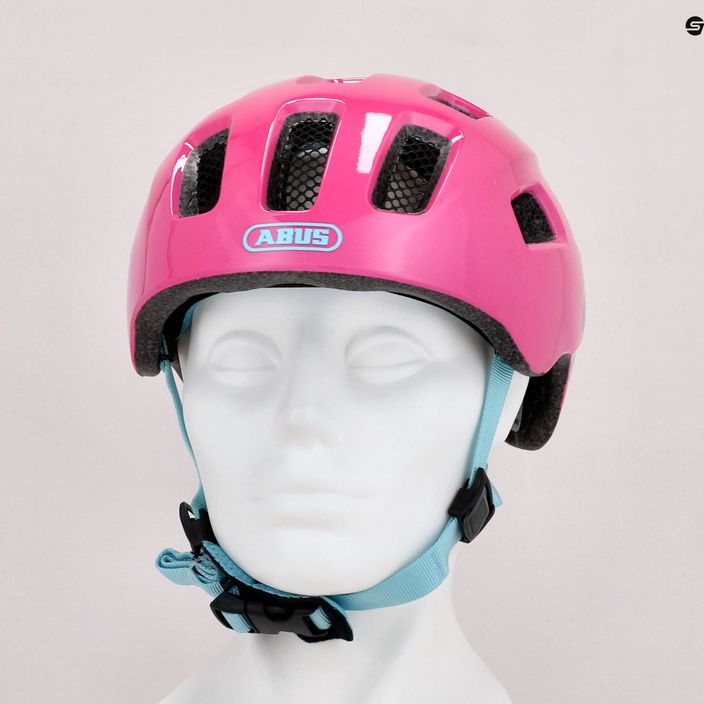 ABUS Youn-I 2.0 children's bicycle helmet pink 40165 9