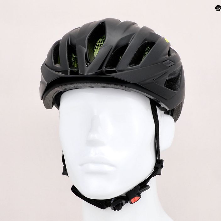 Bicycle helmet Alpina Parana black neon/yellow matte 9