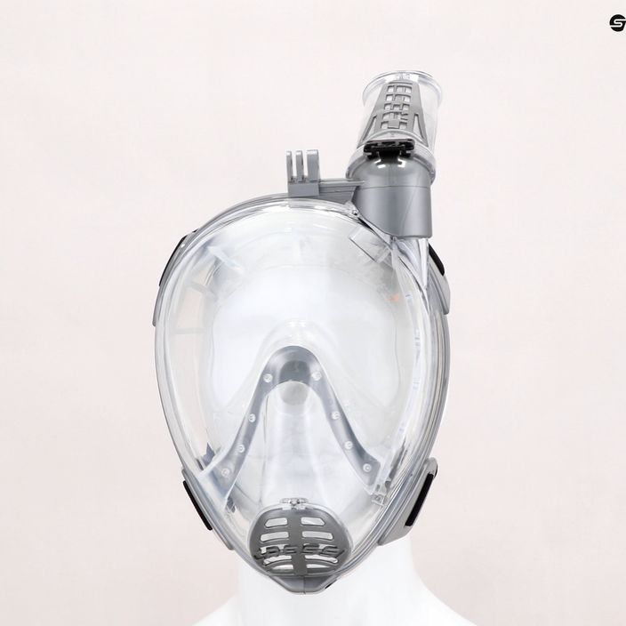 Cressi Duke Action grey full face mask for snorkelling XDT000255 7
