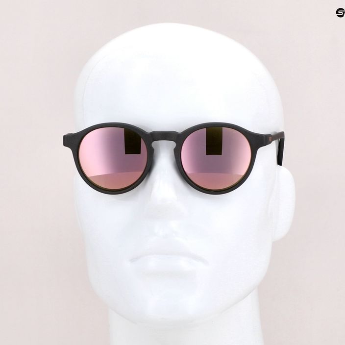 Women's sunglasses ROXY Moanna 2021 matte grey/flash rose gold 12