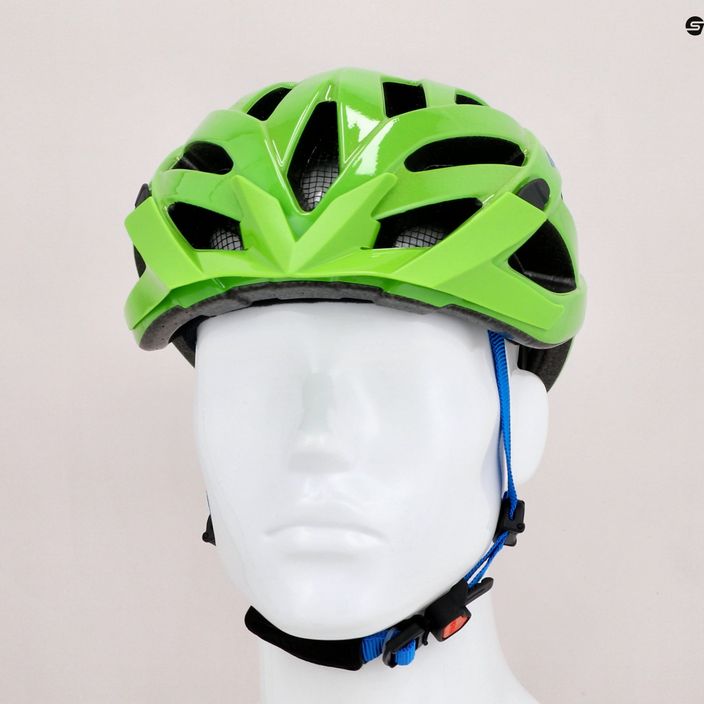 Bicycle helmet Alpina Panoma 2.0 green/blue gloss 9
