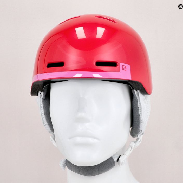 Salomon Grom children's ski helmet pink L39914900 9