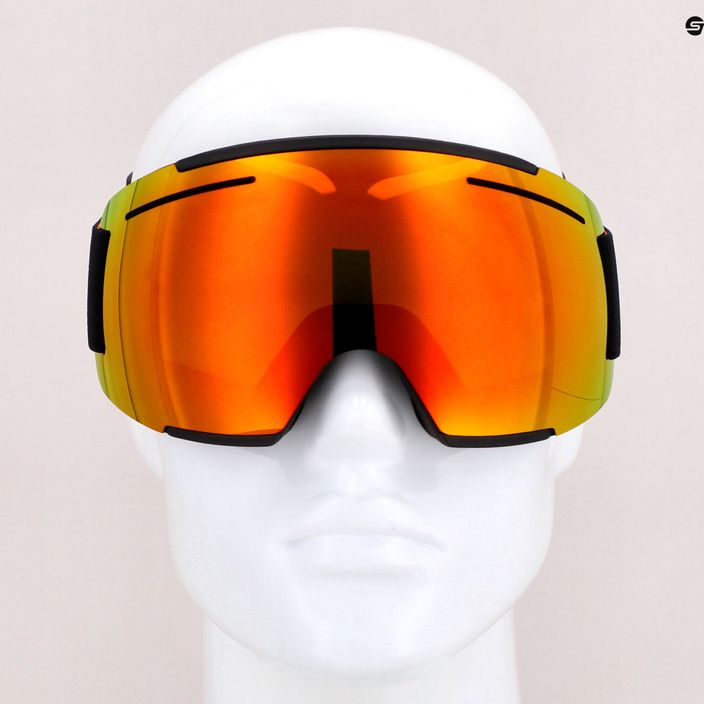 HEAD F-LYT red/black ski goggles 394322 9