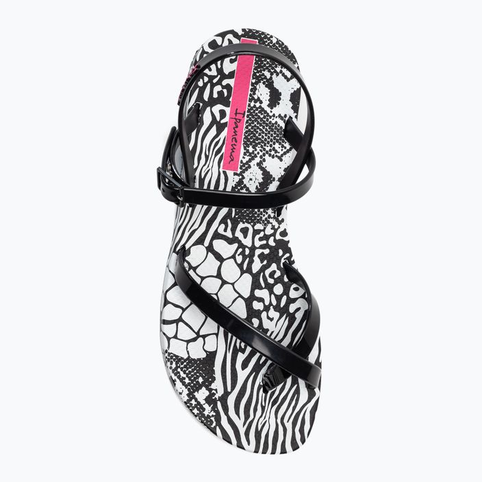 Ipanema Fashion women's sandals black and white 83179-20829 6