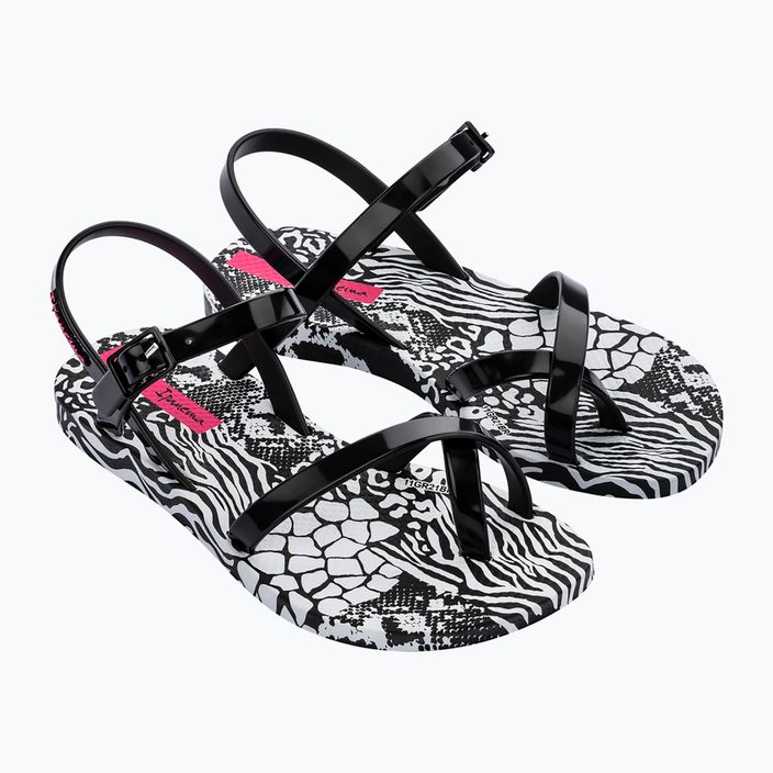 Ipanema Fashion Sand VIII Kids black/white sandals 8