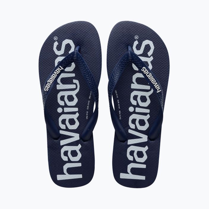 Havaianas Top Logomania flip flops navy blue H4144264 8