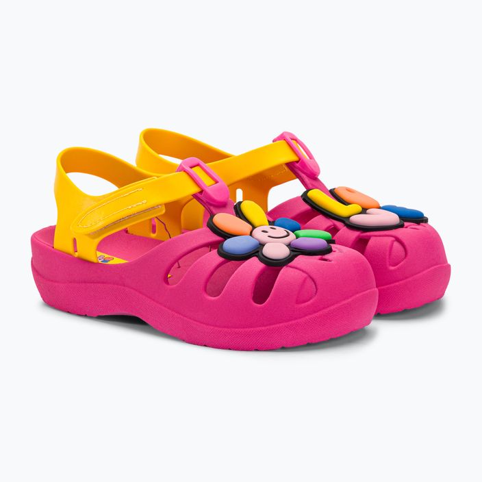 Ipanema Summer IX pink/yellow children's sandals 4