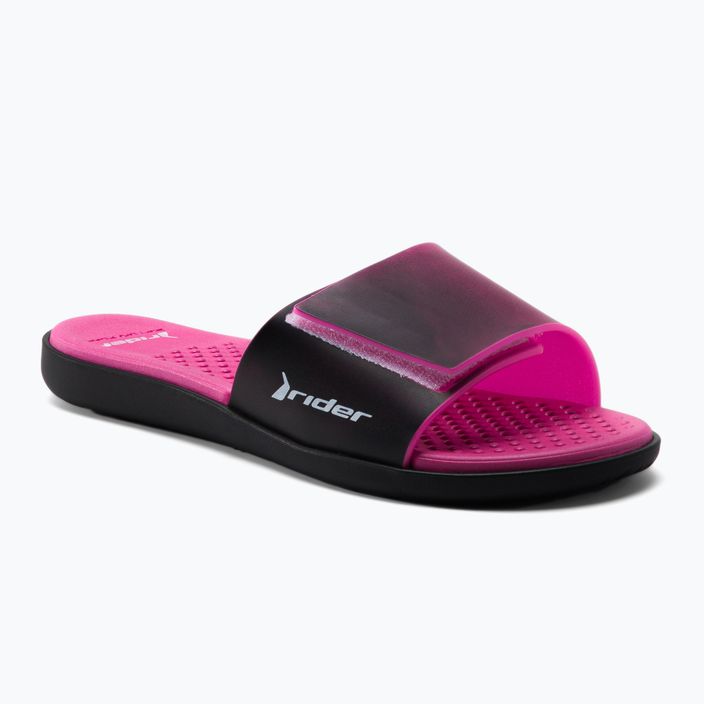 RIDER Pool III women's flip-flops black-pink 83170-20753