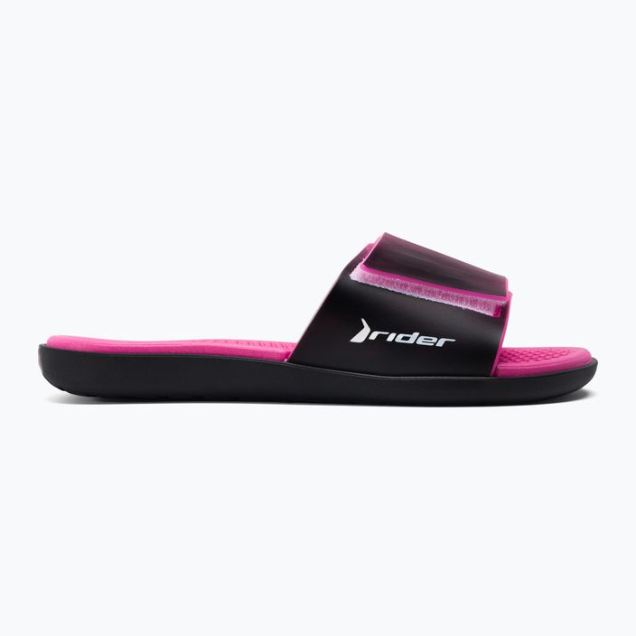 RIDER Pool III women's flip-flops black-pink 83170-20753 2
