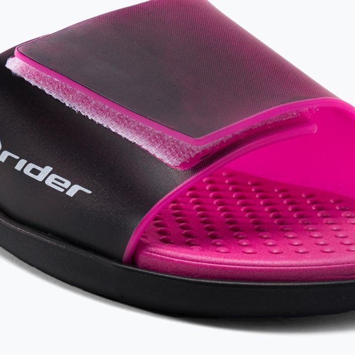 RIDER Pool III women's flip-flops black-pink 83170-20753 7