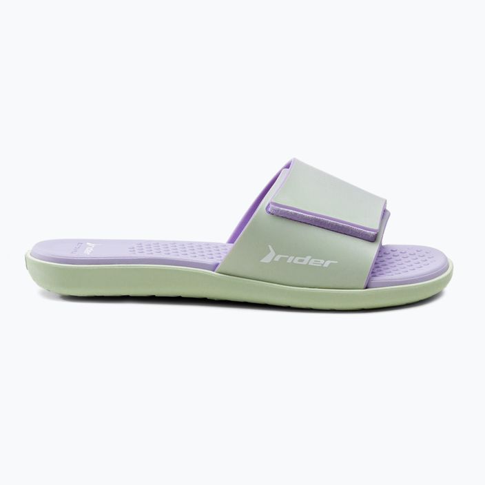 RIDER Pool III women's flip-flops green-purple 83170-22741 2