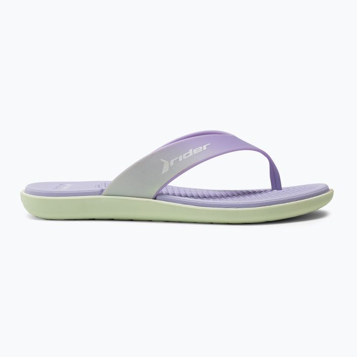Women's RIDER Aqua III Thong flip flops purple 83169-22741 2