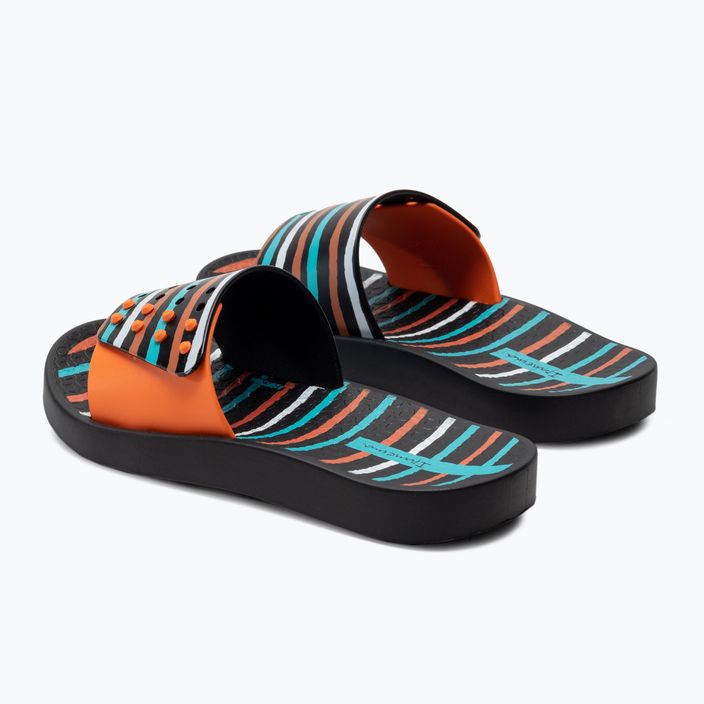 Ipanema Unisex Slide children's flip-flops black and orange 83231-23024 3