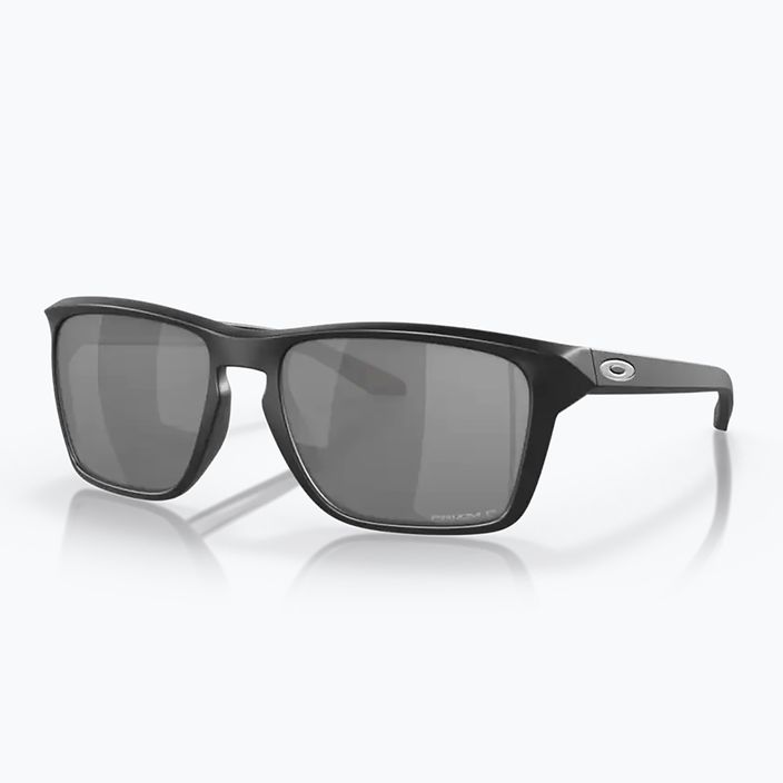 Oakley Sylas matte black/prizm black polarized sunglasses 6