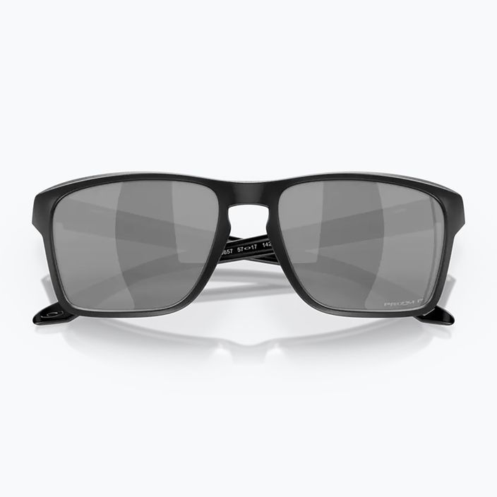 Oakley Sylas matte black/prizm black polarized sunglasses 10