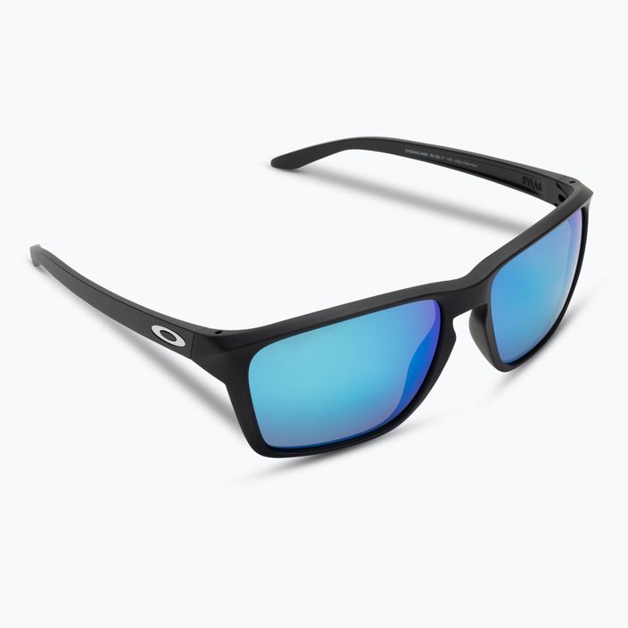Oakley Sylas matte black/prizm sapphire polarized sunglasses