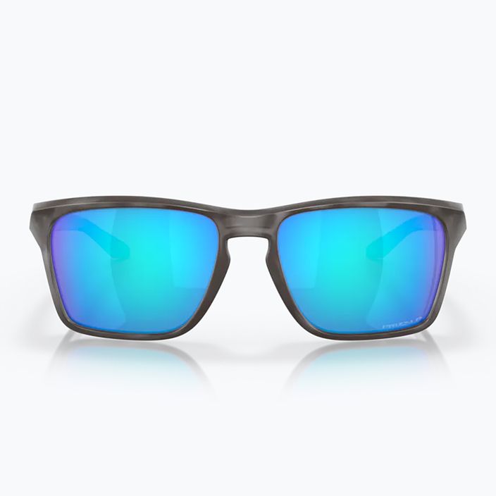 Oakley Sylas matte black/prizm sapphire polarized sunglasses 7