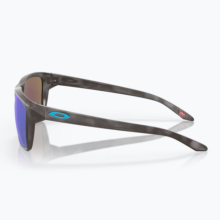 Oakley Sylas matte black/prizm sapphire polarized sunglasses 8