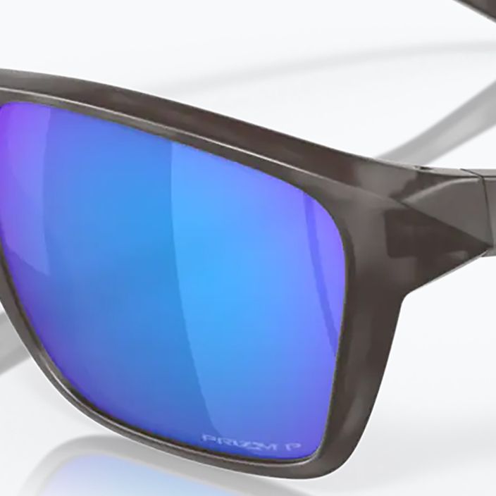 Oakley Sylas matte black/prizm sapphire polarized sunglasses 11