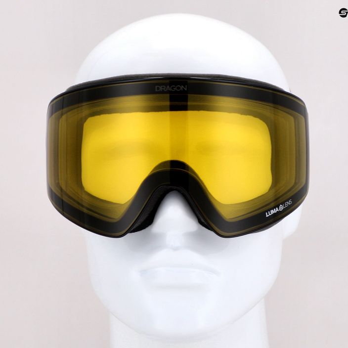 DRAGON PXV switch/lumalens photochromic yellow ski goggles 38278/6534060 8