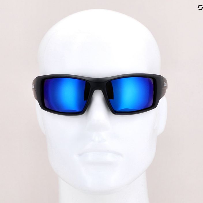 Ocean Sunglasses Aruba matte black/revo blue 3201.0 8