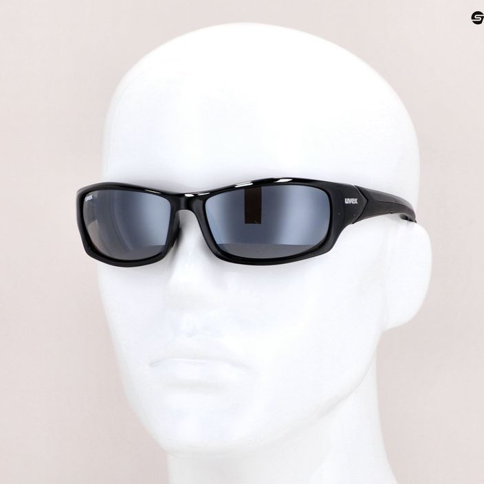 UVEX Sportstyle 211 black/litemirror silver sunglasses S5306132216 6