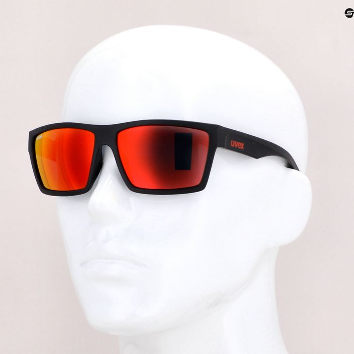 UVEX sunglasses Lgl 29 black mat/mirror red S5309472213 7