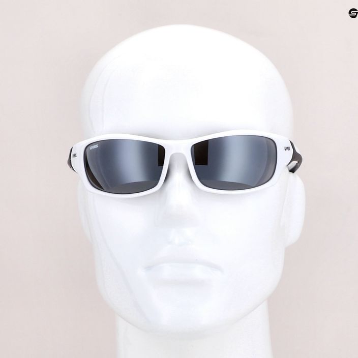 UVEX sunglasses Sportstyle 211 white black/litemirror silver S5306138216 7