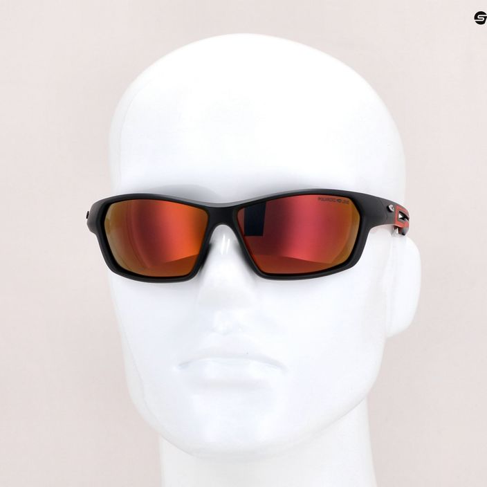 GOG Jil matt black/red/red mirror sunglasses E237-3P 11