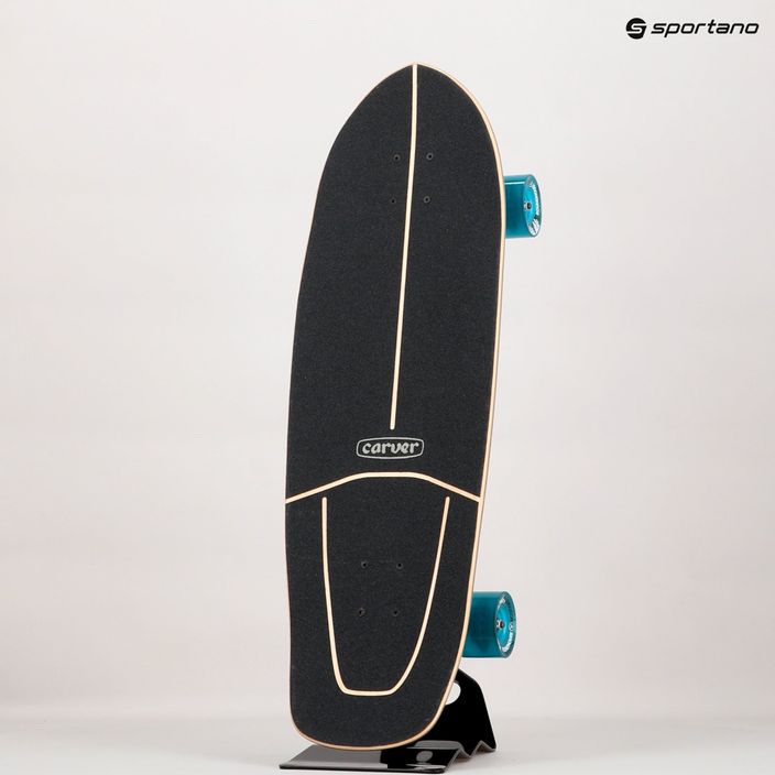 Surfskate skateboard Carver CX Raw 32" Super Surfer 2020 Complete blue/black C1012011064 11