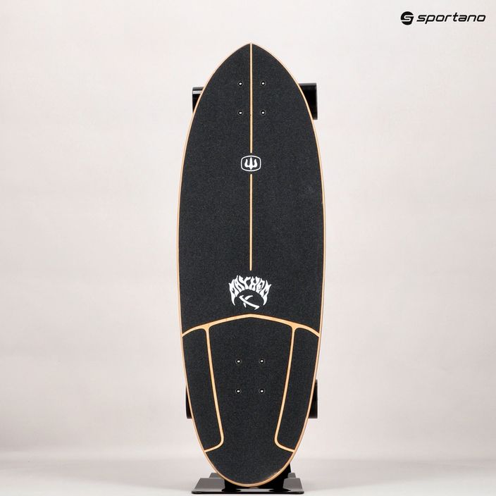Surfskate skateboard Carver Lost C7 Raw 32" Quiver Killer 2021 Complete blue and white L1013011107 11