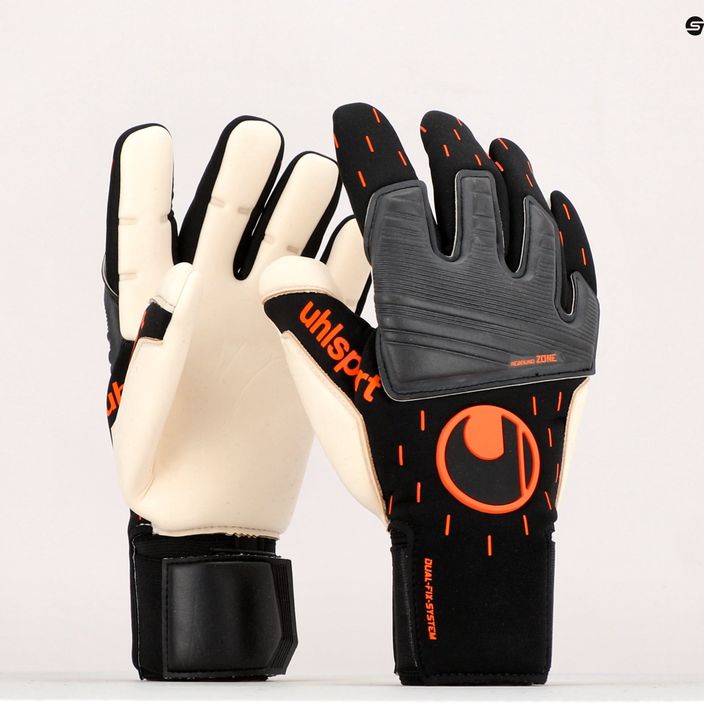 Uhlsport Speed Contact Absolutgrip Reflex goalkeeper gloves black and white 101126201 9