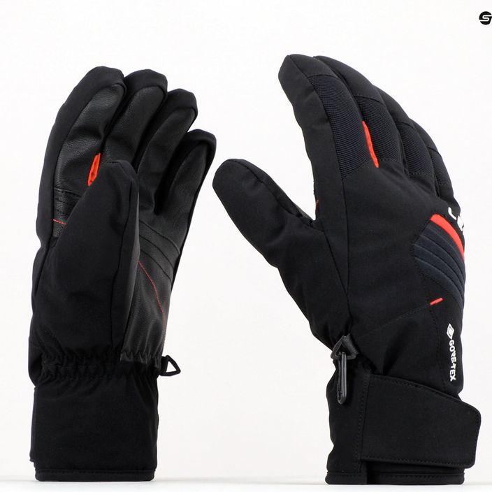 LEKI Spox GTX ski glove black/red 650808302080 10