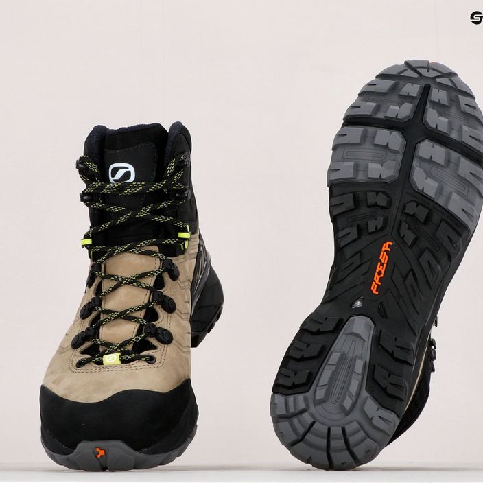 Women's trekking boots SCARPA Rush Trk Pro GTX beige/black 63139 19