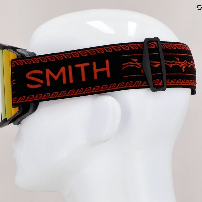 Smith Squad XL ac/zeb powell/chromapop everyday red mirror ski goggles M00675 9