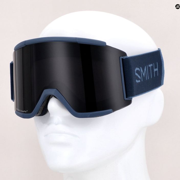 Smith Squad XL ski goggles french navy/chromapop sun black M00675 9